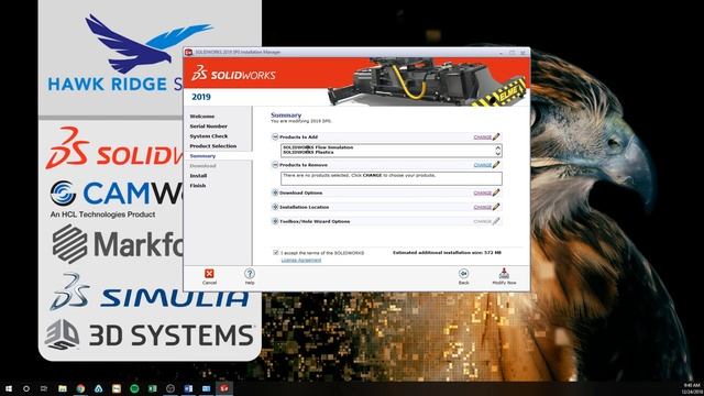 Modifying a SOLIDWORKS installation смотреть онлайн