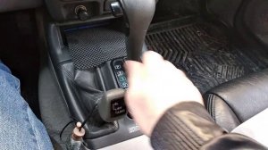 Mitsubishi Montero Sport как включается раздатка