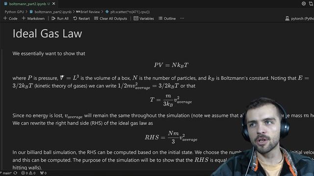 GPU-Accelerated Ideal Gas Law Simulation смотреть онлайн