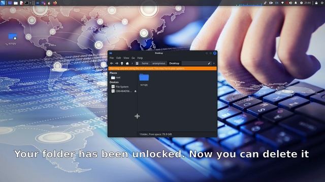 Could not delete file,permission denied in kali linux 2023 || Solved and delete file shortcut смотреть онлайн
