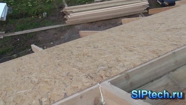 Siptech.ru Строительство дома по технологии СИП. Часть 5.