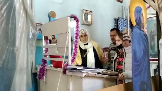 Свято_Преображенский храм с. Коньково, 20.01.2021 г., Собор Предтечи и Крестителя Господня Иоанна. смотреть онлайн