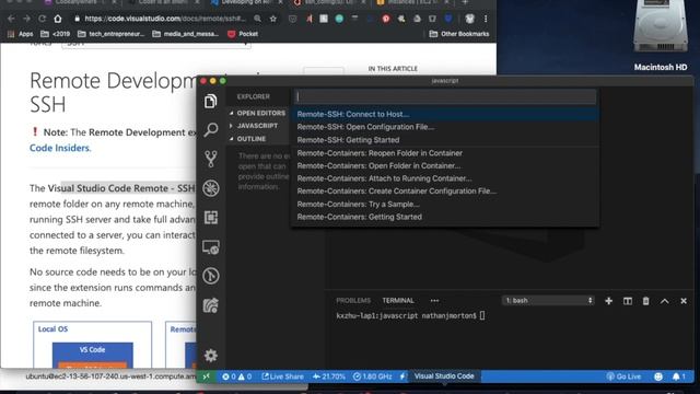 Remote Development in VS Code смотреть онлайн