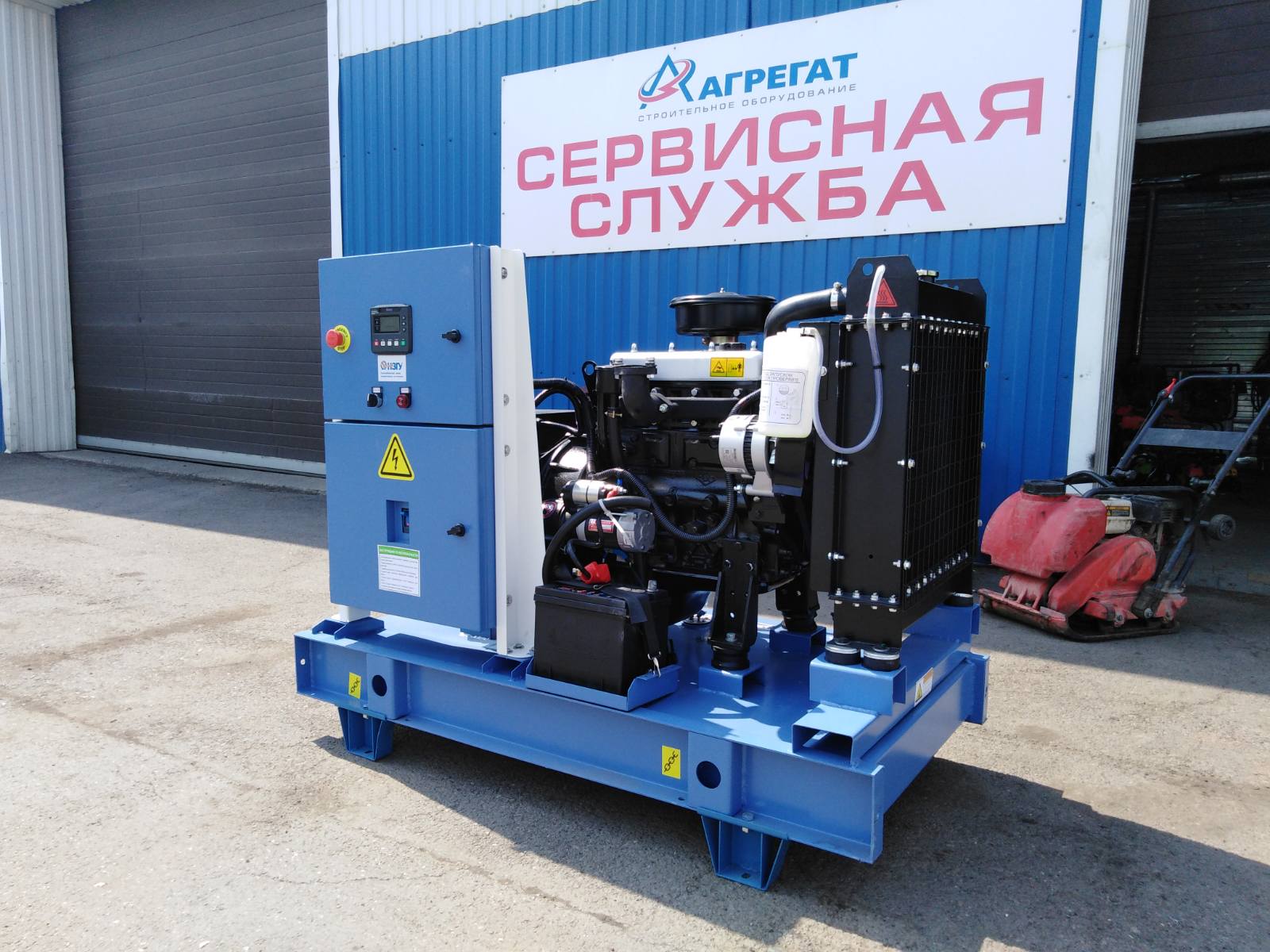 Дизельный генератор 12 кВт | НЗГУ АД-12С-Т400 | Agregat-24.ru | Красноярск