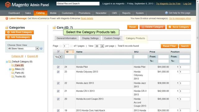 Magento. How To Sort Products In The Category Products Listing смотреть онлайн