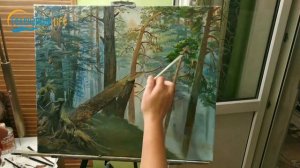 #ГЕЛЕНДЖИК LIFE РИСУЮ ШИШКИНА УТРО В СОСНОВОМ БОРУ