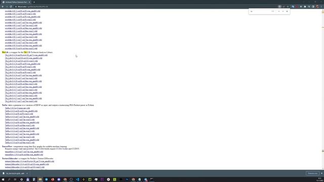 TA-Lib. Как установить. Библиотека технического анализа для Python / TA-Lib. How to install Python смотреть онлайн