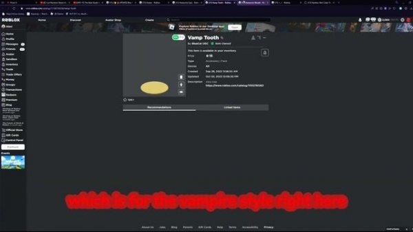 How to get cheap / fake Vampire Face / Epic face |Roblox