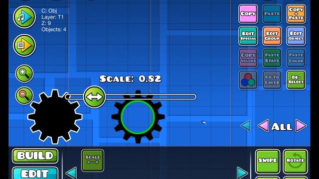 Как сделать красивые Пилы в Geometry Dash смотреть онлайн
