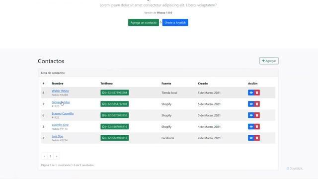 Wazap contacto a clientes con WhatsApp PHP MySQL Bee - [Academia Joystick] смотреть онлайн