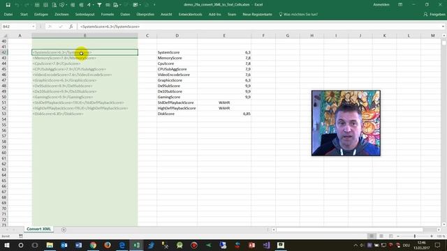 Convert XML to Text Value Pairs in Excel смотреть онлайн