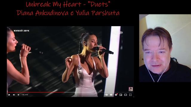 react to Diana Ankudinova and Yulia Parshuta - Unbreak my heart смотреть онлайн