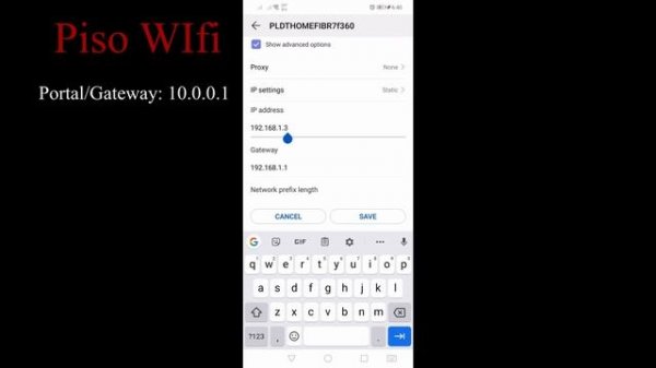 Obtaining IP address/Failed to Obtain IP address(FIX) tagalog