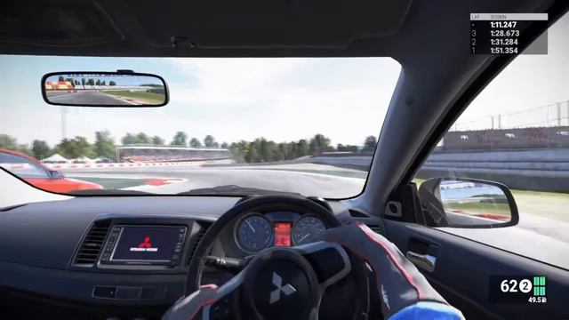 Project CARS Mitsubishi Lancer Evolution X FQ 400 @ Road TC Euro Champions Round 2 смотреть онлайн