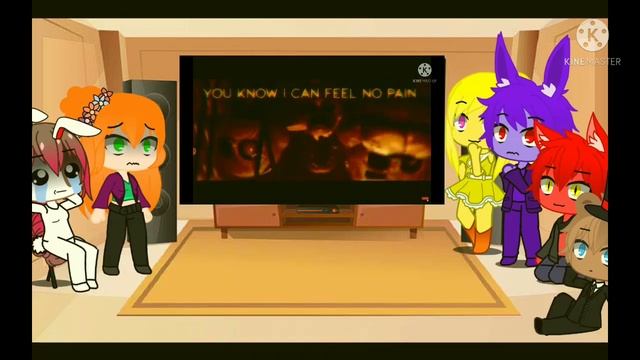 Gacha club fnaf reacts to Send Me Down To Hell by Nightcove_the Fox смотреть онлайн