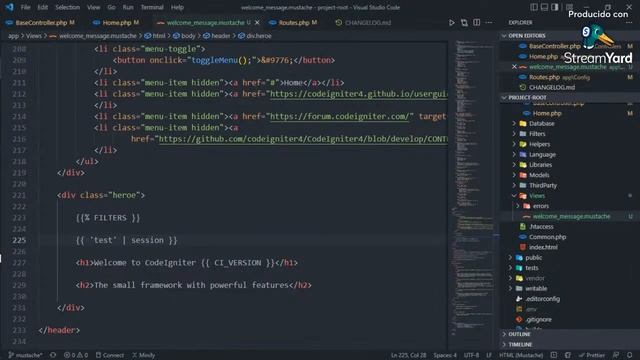 ⚫️ Cómo configurar Mustache en un proyecto de PHP - CodeIgniter4 ? смотреть онлайн