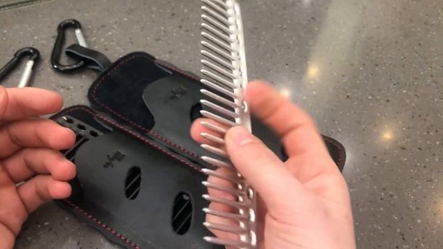 Расчески Y.S. Park Metal M 52 серая