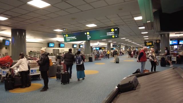 Vancouver Airport International Arrival 2023 YVR