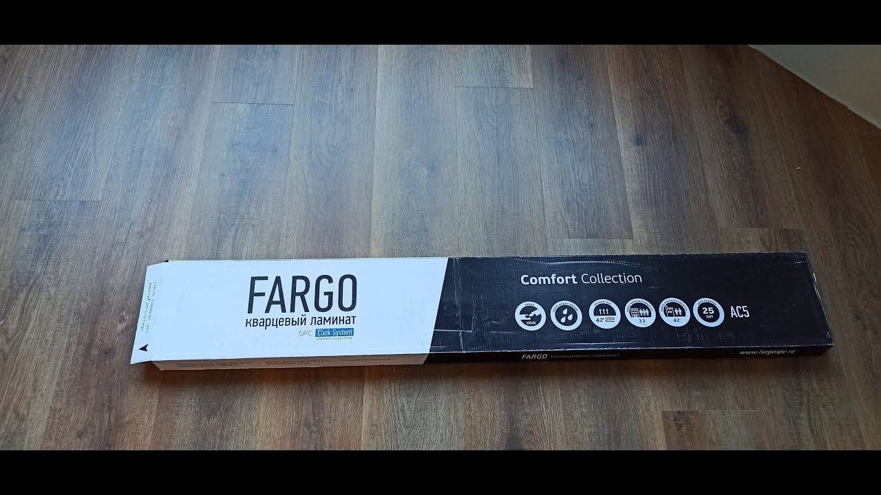 Кварцевый ламинат Fargo (Фарго) - отзыв мастера смотреть онлайн