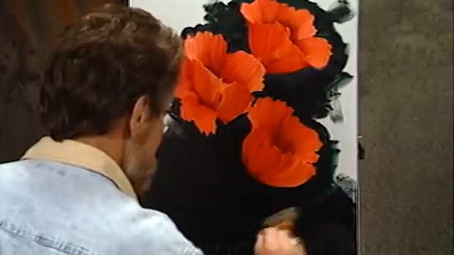 Anemone Poppy - Oil Painting Lesson: How To Paint A realistic Anemone Poppy with Lowell Speers смотреть онлайн