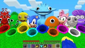 ЗОМБАК НАШЁЛ КРУГЛЫЕ ЯМЫ В МАЙНКРАФТ