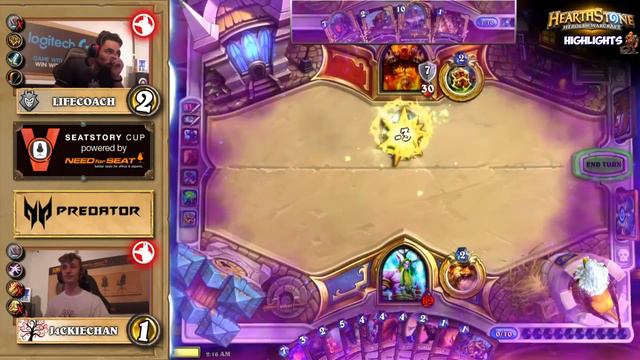 Hearthstone SeatStory Cup V Grand Final Highlights: Lifecoach vs J4ckiechan смотреть онлайн