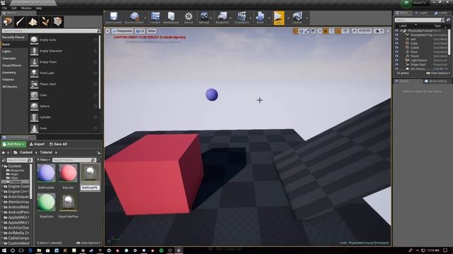 Unreal Engine 4 - Quick! How to: Use physics materials. смотреть онлайн