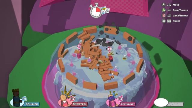 BOMBFEST Gameplay #2 : POSH NUKE'EM | 3 Player смотреть онлайн
