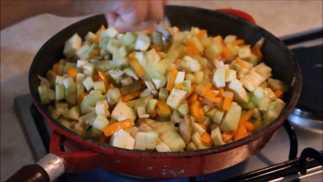 Баклажанное рагу / Овощные закуски / Веган