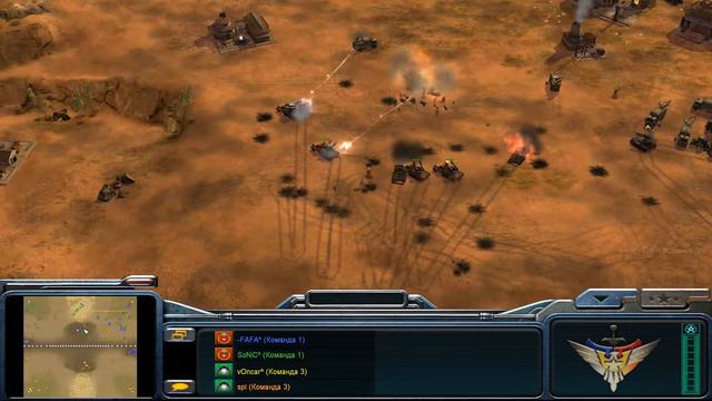 Sonic - FAFA - vOncar - spl | 2 vs 2 | Generals ZH смотреть онлайн