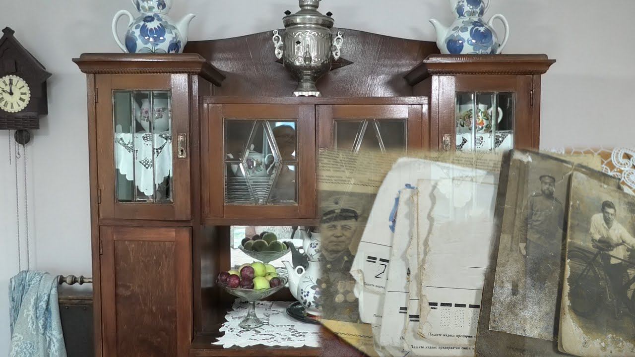 Старинный буфет хранит семейные тайны - Стихи про старинный буфет смотреть онлайн