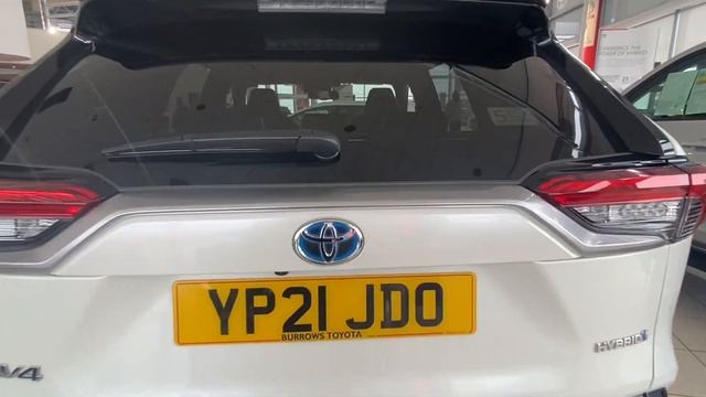 YP21JDO TOYOTA RAV-4 VVT-I DYNAMIC WHITE/BLACK 2021, TOYOTA BURROWS DONCASTER смотреть онлайн