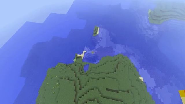 Minecraft-сиды[Два необитаемых острова] 1#