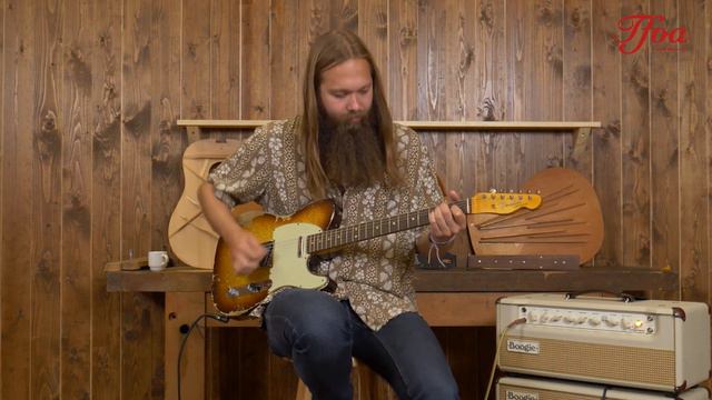 Fender Custom Shop 63 Tele Aged 3 Tone Sparkle Relic played by Leif de Leeuw | Demo @ TFOA смотреть онлайн