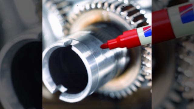 Маркер-краска промышленный Edding 8750 Короткая импровизация от ИИ