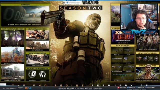 BLACK OPS COLD WAR SEASON 2 GAMEPLAY TRAILER REACTION & NEW INFO! смотреть онлайн