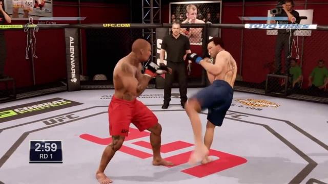 EA Sports UFC Walkthrough Part 1 смотреть онлайн