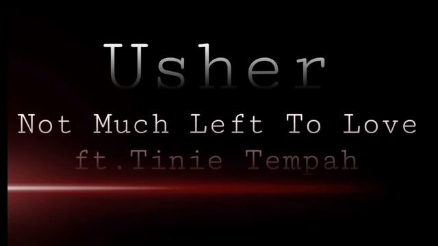 Usher - Coming Home (Album With Possible Snippets)