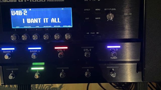 Get your Gt-1000 sound right for I Want It All -Queen смотреть онлайн
