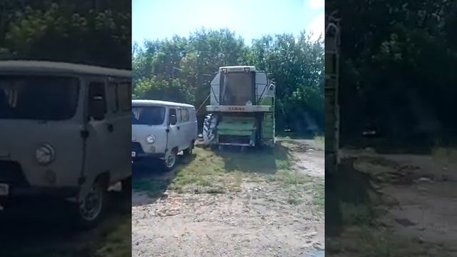 Забираем с братишкой комбайн с зимнего хранения на ремонт смотреть онлайн