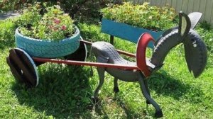 40+ идей что сделать из старых покрышек...