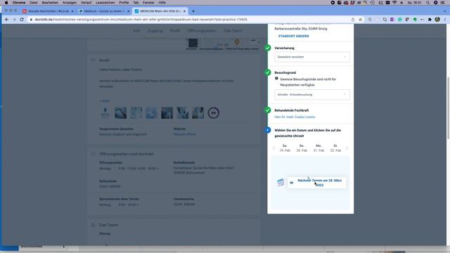Wie mache ich einen Termin auf Doctolib? смотреть онлайн
