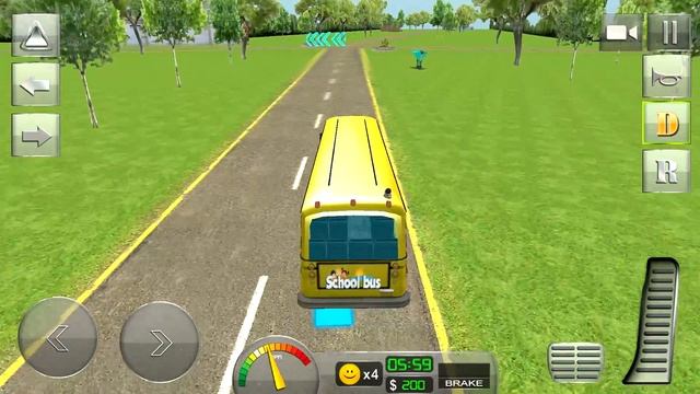 School Bus Driver 3D Simulator Android Gameplay HD #7 смотреть онлайн