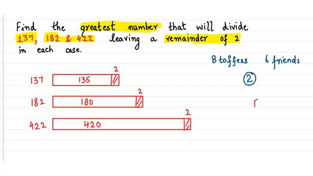 HCF & LCM Word Problem Class 6/7/8/9/10