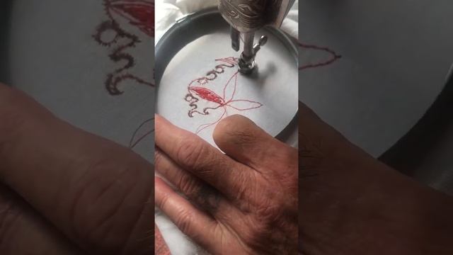 Вышивка обычными нитками . смотреть онлайн