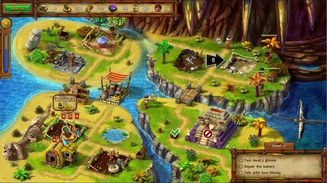 Moai 2 - Path To Another World - Level 21 Walkthrough смотреть онлайн