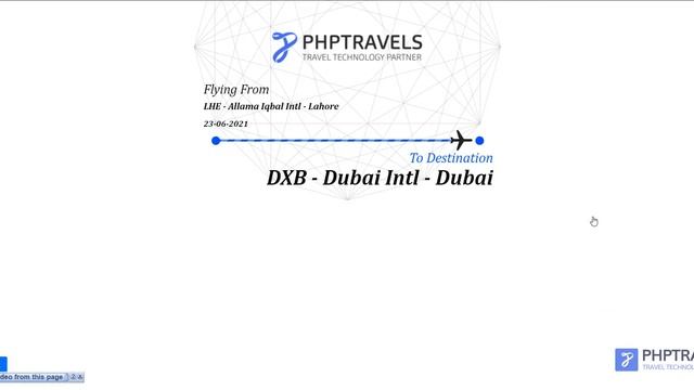 PHPTRAVELS V8 Progress Report