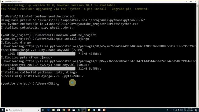 1. Install Django and create first project in Hindi смотреть онлайн