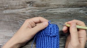 ВАРЕЖКИ КРЮЧКОМ ПРОСТО / Без сшивания / без сложных расчетов