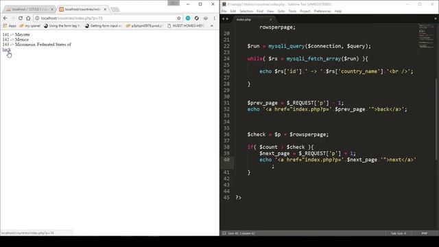 How to make pagination in PHP and JQuery смотреть онлайн